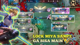 LOCK MIYA SAMPE GA BISA MAIN, LIAT ENDINGNYAA🤣 - MLBB