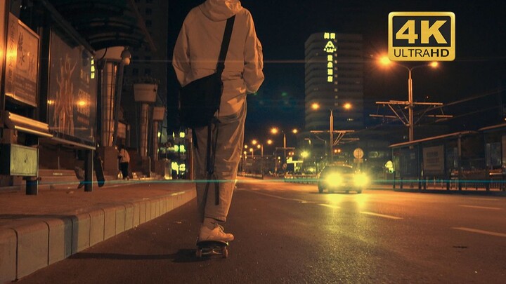 Skating at 4 am