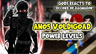 Gods React To "Anos Voldigoad" |Record of Ragnarok| || Gacha Club ||