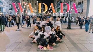 【Kep1er】WA DA DA สาวข้างถนนชาวสเปนสวยมากและเต้นรำคัฟเวอร์เพลงเดบิวต์ของโปรตุเกสโดย EST CREW โรดโชว์