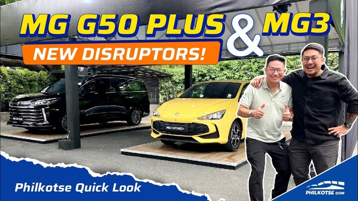 MG G50 Plus and MG3 - New Contenders in the Philippines | Philkotse Quick Look