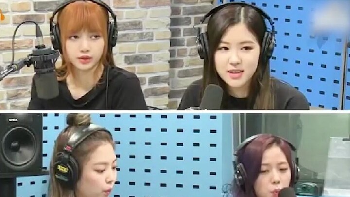 The unique skill of whistling, fairies are so versatile~ #jisoo #jennie #blackpink