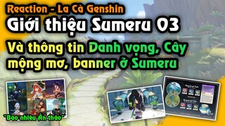 Leak Danh vọng, Ấn Thảo, Cây mộng mơ ở Sumeru - Reaction "Giới Thiệu Sumeru 03" | Genshin Impact