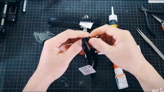 Rubber track glue bonding experiment