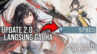 Welcome 2.0, Gacha Lingguang & SSS Jinwu, Top Up di Ditusi | Aether Gazer