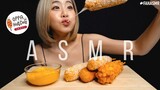 FAH ASMR | ASMR กินชีสยืดๆ กินฮอทดอกเกาหลี | ASMR MOZZARELLA CORN DOGS & CHEESE DIP | ASMR THAI