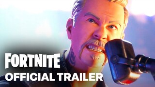 Fortnite Festival - Official Metallica Battle Stage Reveal Trailer