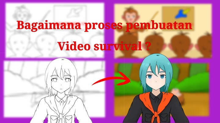 Begini proses pembuatan video materi survival