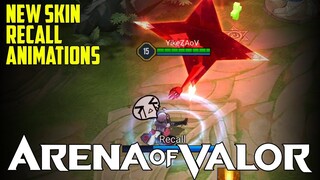 NEW LEGENDARY SKIN RECALL EFFECTS | AOV 3.0 | Arena of Valor | LiênQuânMobile | 傳說對決 | 펜타스톰 | 伝説対決