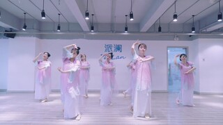 温柔气质的古风舞蹈《闲庭絮》完整版，放慢一切去感受中国舞的魅力！