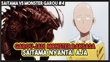 (Saitama vs Garou #4) GAROU Jadi MONSTER RAKSASA!!! Saitama Santai Menghadapinya!! - Manga One 93