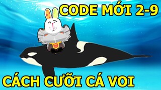 PLAY TOGETHER | Code Mới Nhất Ngày 2-9 Hướng Dẫn Cách Cưỡi Cá Voi Sát Thủ - Top Game Android Ios