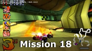 Crash Team Racing - Mission 18 (Oxice Station)