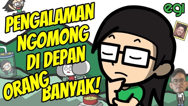 PENGALAMAN NGOMONG DI DEPAN ORANG BANYAK
