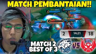 MATCH PEMBANTAIAN EVOS VS BTR!! CUMA DI KASI 2 SKOR DOANG GILA!!! EVOS VS BTR MATCH 2