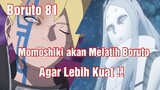 Boruto Chapter 81: Momoshiki Dan Sasuke akan Melatih Boruto agar Lebih Kuat !!