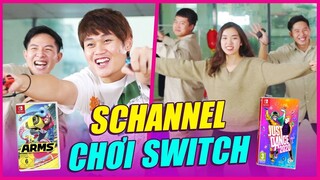 CÙNG TEAM SCHANNEL CHƠI GAME TẬP THỂ DỤC, ĐẤM BOXING TRÊN NINTENDO SWITCH CÁI KẾT:)))