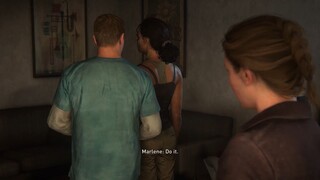 The Last of Us Part II Jerry and Marlene discussion about Ellie