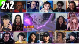 Dr. Stone Season 2 Episode 2 Reaction Mashup | ドクターストーン