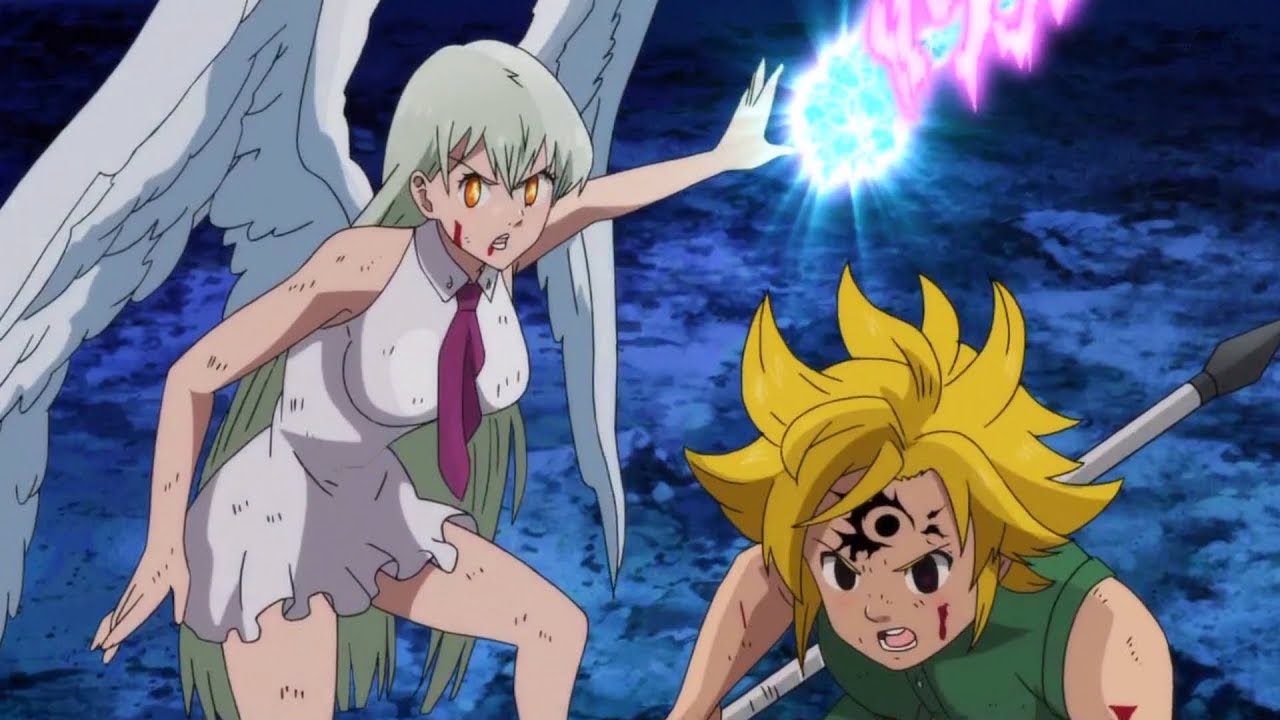 Meliodas & Elizabeth Vs Supreme Deity & Demon King | Seven Deadly Sins  Season 3 - BiliBili