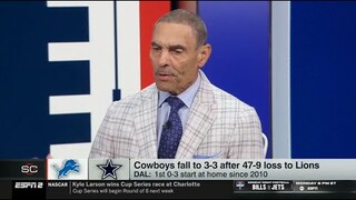 "Cowboys is not a balanced team" - ESPN Crew roasts Cowboys losing to Lions 47-9 at Home