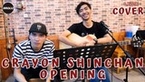CRAYON SHINCHAN OPENING | COVER BY D_KUSTIK #viral #youtube #coversong #lagu