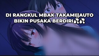 DI RANGKUL MBAK TAKAMI||AUTO BIKIN PUSAKA BERDIRI💦💦
