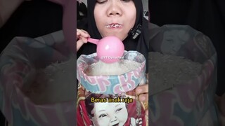 DYMA |ASMR RAW RICE EATING |Makan Beras | asmrrawriceeating| #asmrsounds  #asmr #shorts #mukbang(3)