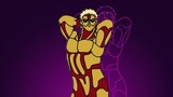 [MAD]Reiner Braun menari <Attack On Titan>|<Phut hon>