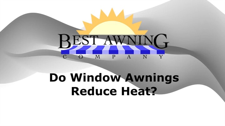 Do Window Awnings Reduce Heat