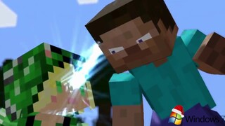 Minecraft Steve Vs Creeper Girl