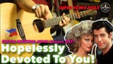 Hopelessly Devoted To You Olivia Newton John Grease OST instrumental guitar cover with lyrics