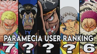 20 PENGGUNA PARAMECIA TERKUAT DI ONE PIECE