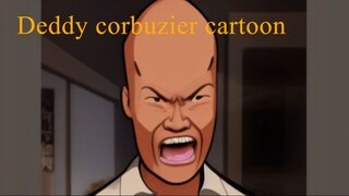 dedy corbuzier angry, smile, cartoon