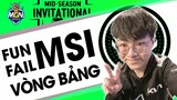 Fun/Fail Vòng Bảng MSI 2021 #1 - Tấu Hài Như VCS | MGN eSports