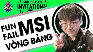 Fun/Fail Vòng Bảng MSI 2021 #1 - Tấu Hài Như VCS | MGN eSports