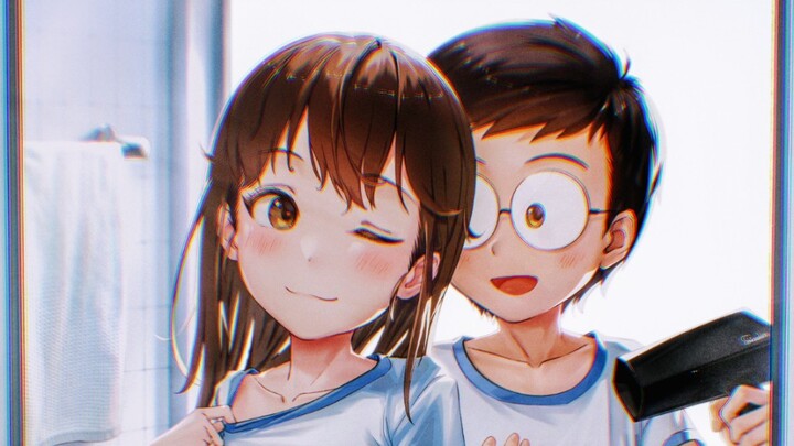 [Doraemon] Chuyện tình của Nobita Shizuka - "Yakimochi", đầy ngọt ngào.