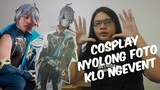 Cosplayer tempel muka kalo diajak ke event (Behind the scene)