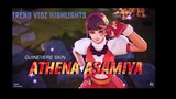 Athena Asamiya Guinevere Skin Highlights Gameplay
