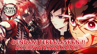 Demon Slayer || Tumbangnya Sang Iblis Bulan Atas AKAZA ( Tanjiro & Gyu VS Akaza)