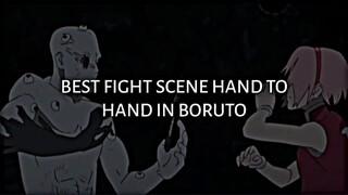 BEST FIGHT SCENE HAND TO HAND | BORUTO NARUTO NEXT GENERATION