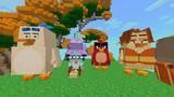 Minecraft Angry Birds DLC - All Custom Mobs (Birds & Pigs)