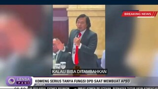 Membingungkan!! Komeng Di DPD Mode Serius jadi Gini