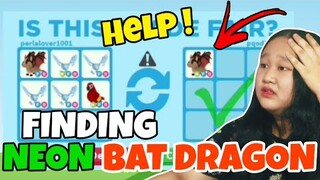 FINDING NEON BAT DRAGON IN MOST RICHEST SERVER IN ADOPT ME *Apglaw Server*