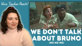 "We Don't Talk About Bruno" ENCANTO | Voice Teacher Reaction
