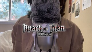 ASMR| Whispering The First Episode Of Attack On Titan (My First Video!)
