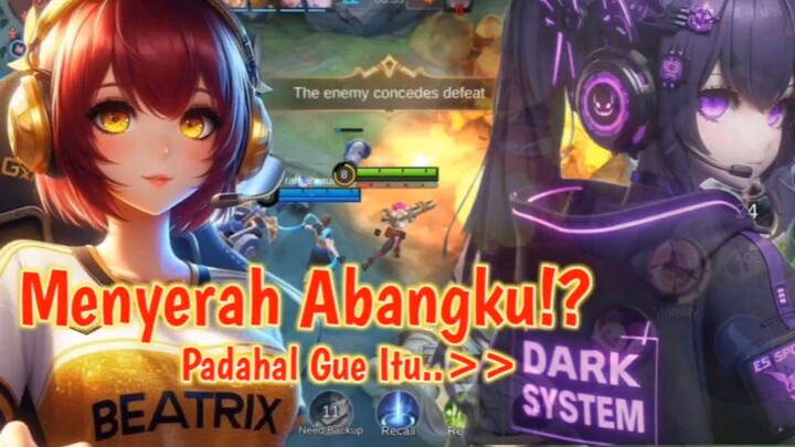 Menyerah Abangku? Padahal Gue Itu Dark System Loh!