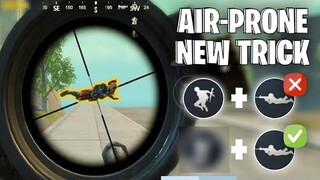 PUBG MOBILE FLYING TRICK IN S14 | AIR-PRONE JUMP | TIPS AND TRICK