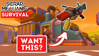 The BEST Gun in Scrap Mechanic