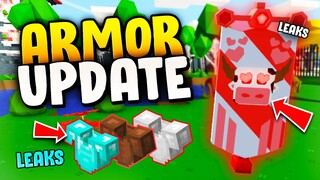 NEW* Armor UPDATE leaks!! in Roblox Islands (Skyblock)